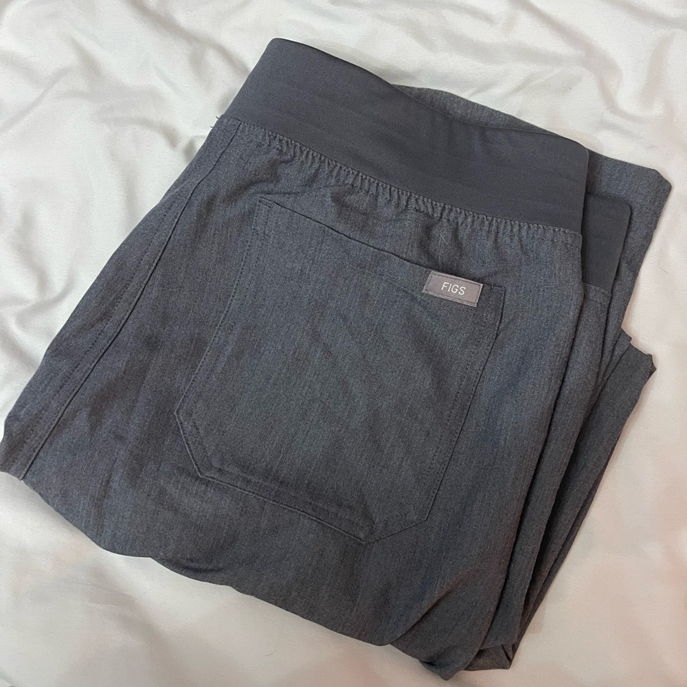 Figs Gray Technical Collection Pants - Picture 2 of 3